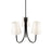 Artcraft Rhythm Chandelier, White