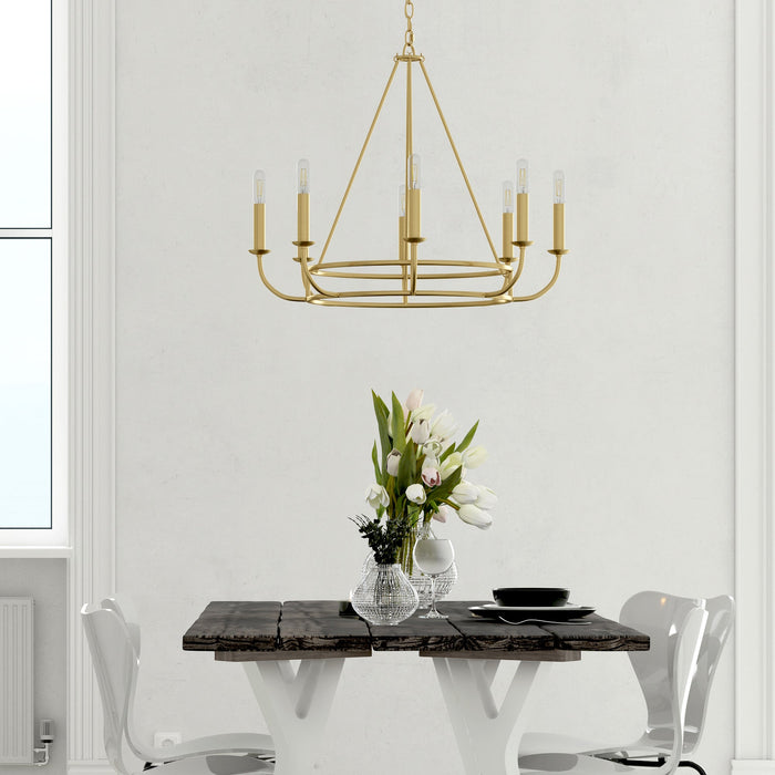 Crystorama Bailey 8 Light Chandelier