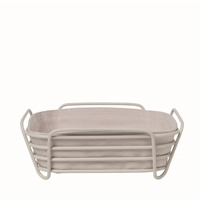 Blomus Delara Basket Moonbeam (Cream) Large 10" - 64075