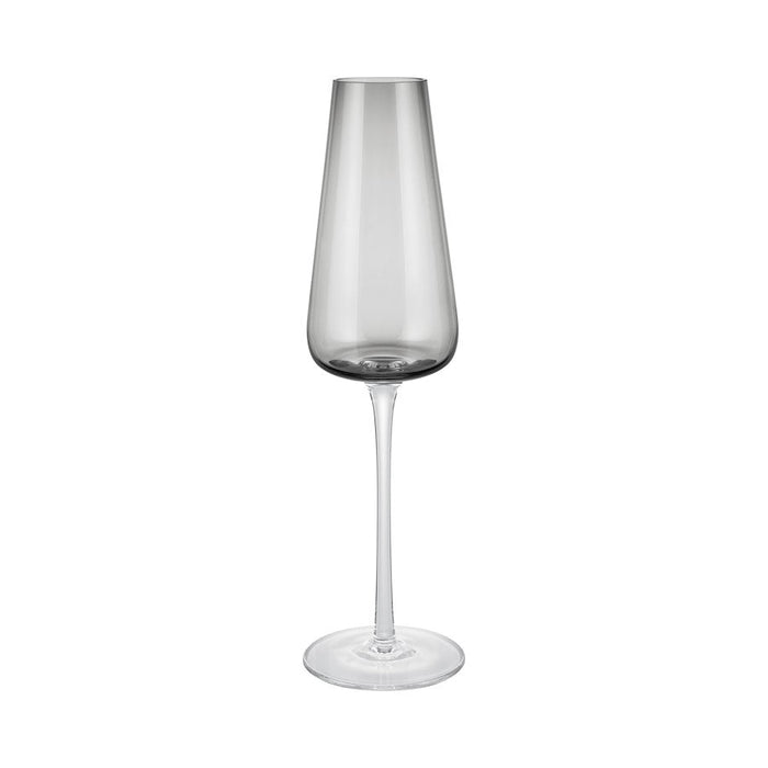 Blomus Belo Champagne Glasses Set Of 2, Smoke - 64277