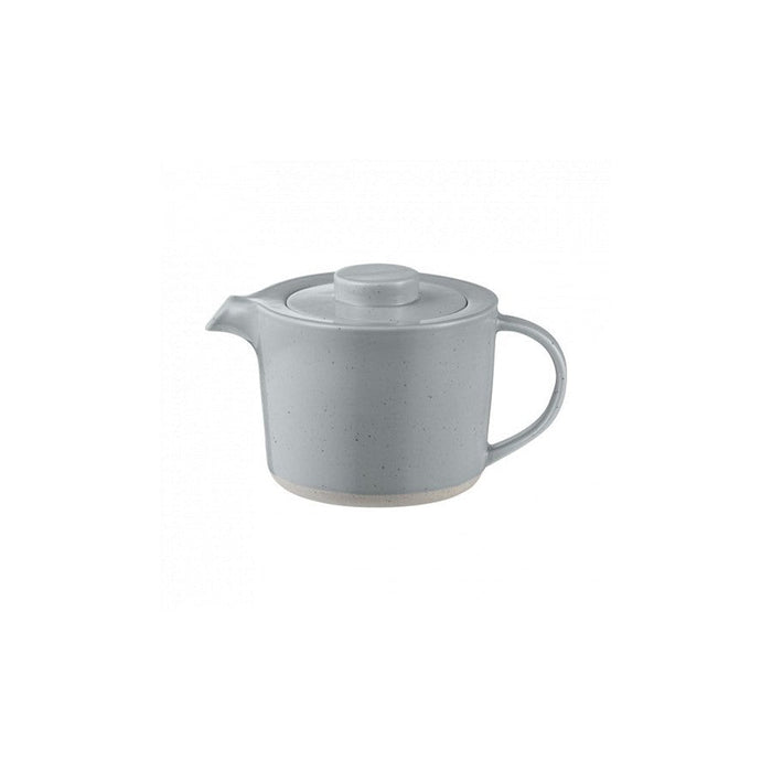 Blomus Sablo Ceramic Stoneware Teapot/Filter, 1 Liter, Stone - 64371