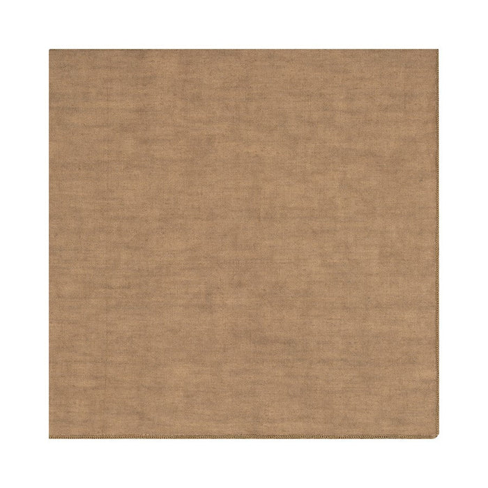 Blomus Lineo Linen 17X17" Napkin, Tan, Pack of 4 - 64372-4