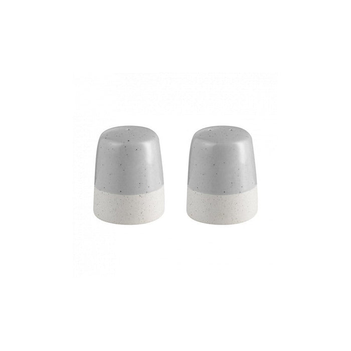 Blomus Sablo Ceramic Stoneware Salt/Pepper Shaker Set, Cloud - 64383