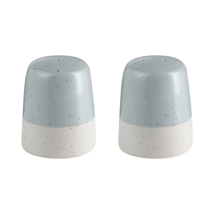 Blomus Sablo Ceramic Stoneware Salt/Pepper Shaker Set, Stone - 64388