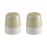 Blomus Sablo Ceramic Stoneware Salt/Pepper Shaker Set, Savannah - 64393