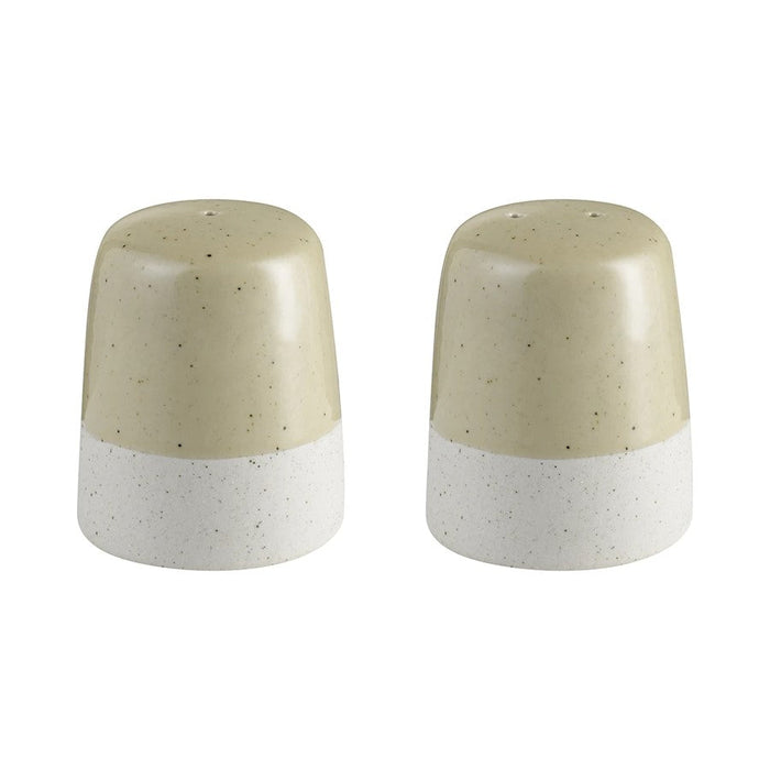 Blomus Sablo Ceramic Stoneware Salt/Pepper Shaker Set, Savannah - 64393