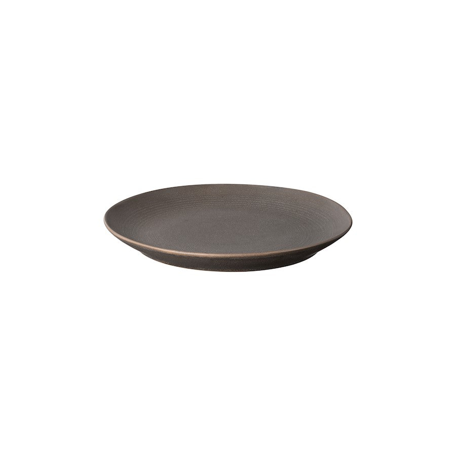 Blomus Kumi Stoneware Dinner Plate, Espresso, 10.2"/26Cm - 64413