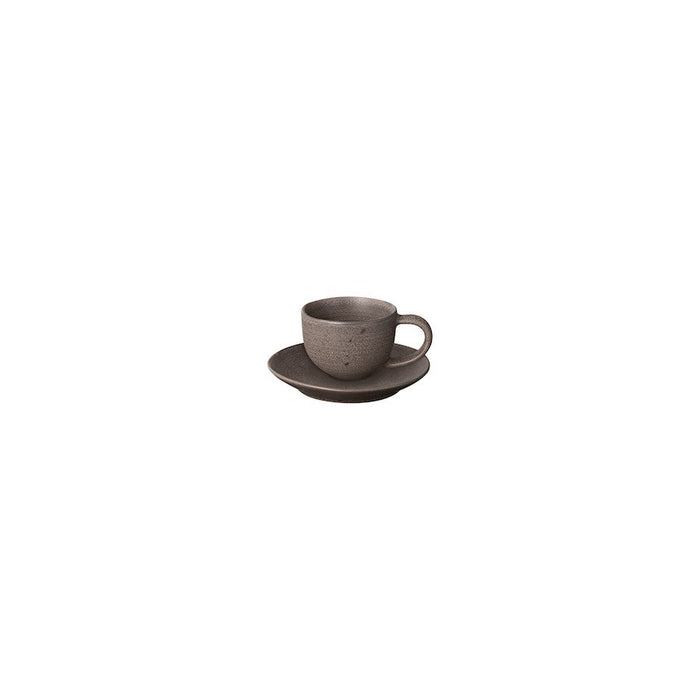 Blomus Kumi Stoneware Espresso Cups/Saucers, Espresso, Set Of 2 - 64424