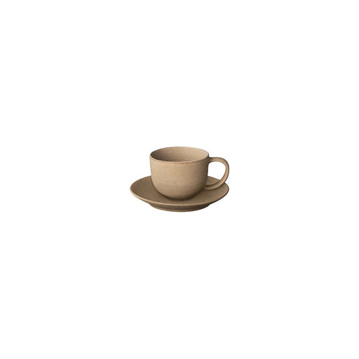 Blomus Kumi Stoneware Coffee Cups/Saucers, Fungi, Set Of 2 - 64469