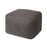 Blomus Cubo Pouf Ottoman-Cushion, Fungi Medium Grey - 65872