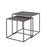 Blomus Fera Pack of 2 Tables, Steel Grey - 65985