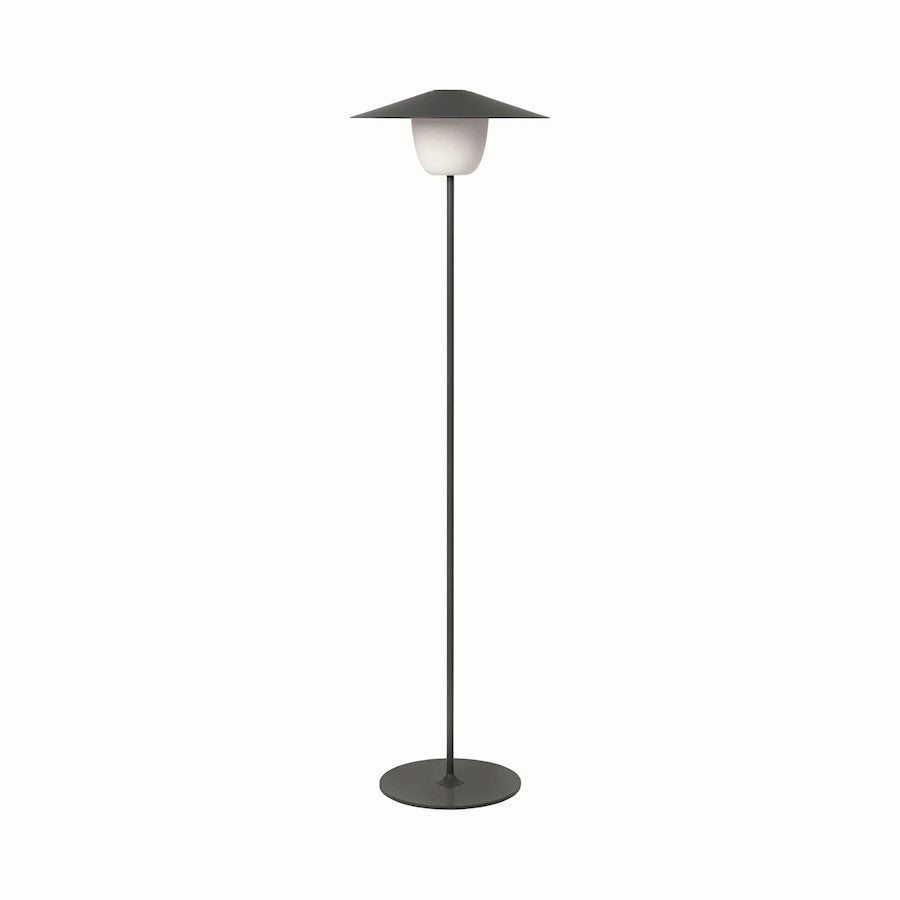 Blomus Ani Floor Lamp 3-In-1 Rechargeable LED Lamp, Magnet (Charcoal) - 66073