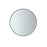 Blomus Rim Round Small Accent Mirror, Smoke/Black Rim - 66078