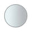 Blomus Rim Round Accent Mirror, Smoke/Black Rim 31" - 66079