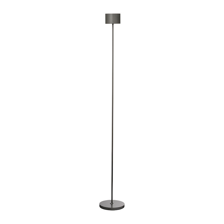 Blomus Farol Mobile Rechargeable LED Floor Lamp, Burnt Metal - 66222