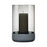 Blomus Calma Hurricane Lamp, Medium, Steel Grey - 66230