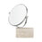 Blomus Lamura Marble Vanity Mirror, Wall Mounted 10"X8X1