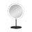 Blomus Modo LED Vanity Mirror, H 6.3"XB 7.9"XT 5.5", Black - 66350