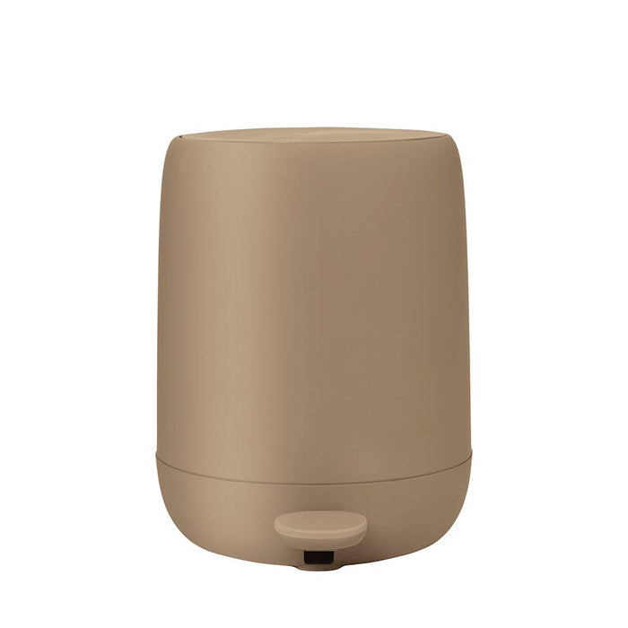 Blomus Sono Pedal Bin Wastepaper Basket, Tan, 1.32 Gallon - 66382