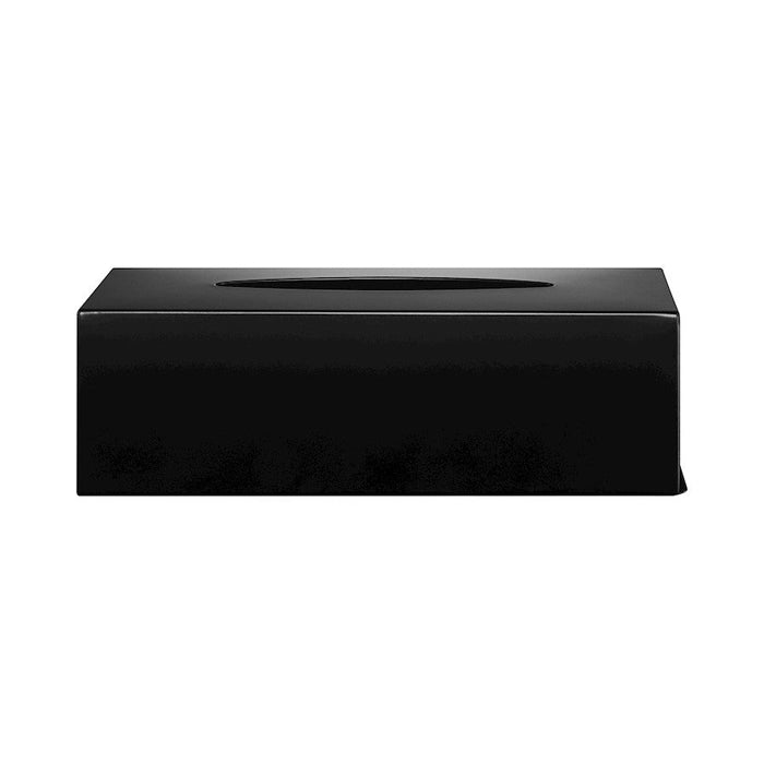 Blomus Nexio Tissue Box, H 3"XB 4.7"XT 9.4", Black - 66411