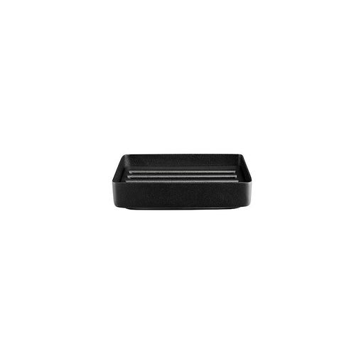 Blomus Nexio Soap Dish, H .8"XB 3"T 3.9", Black - 66412