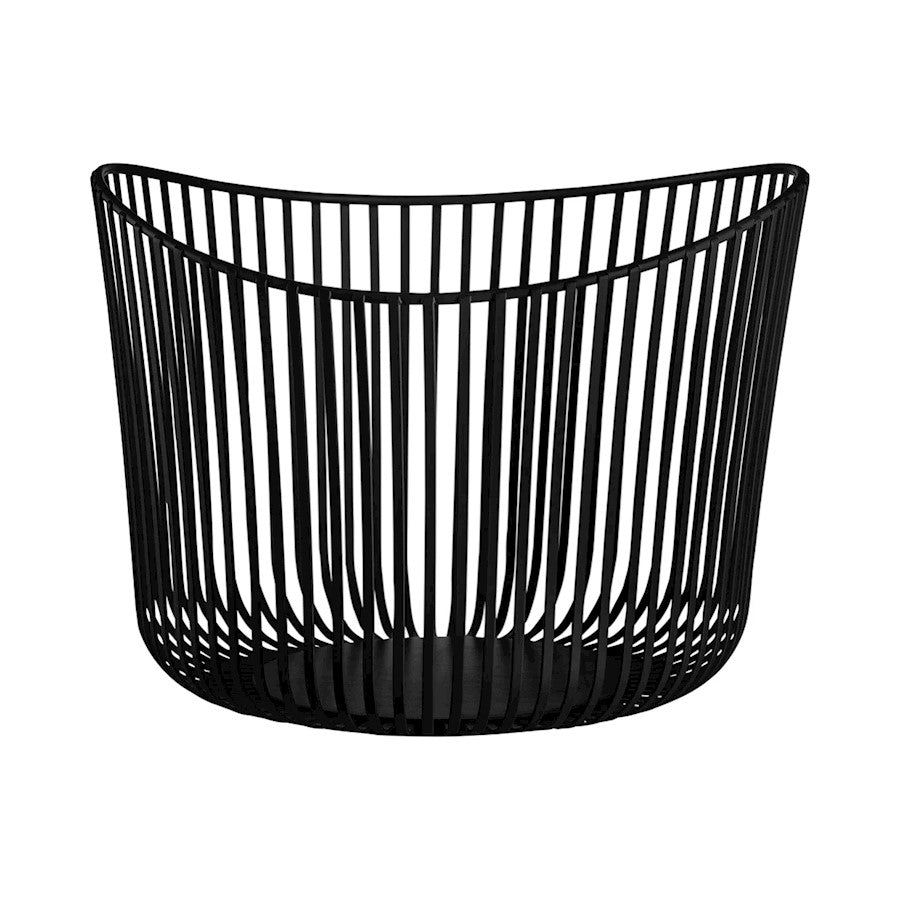 Blomus Modo Storage Basket, Black Steel - 66430