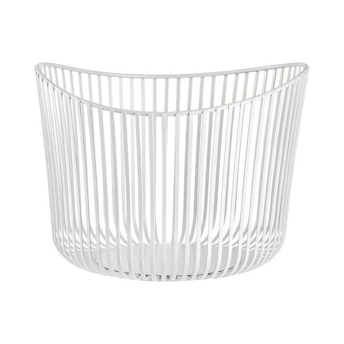 Blomus Modo Storage Basket, White Steel - 66431