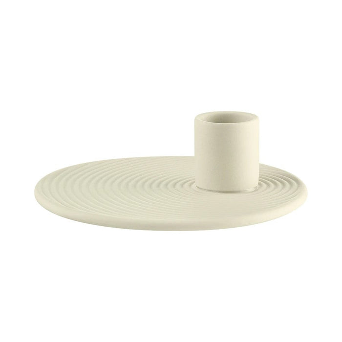 Blomus Nona Porcelain Candle Holder, Vanilla - 66530