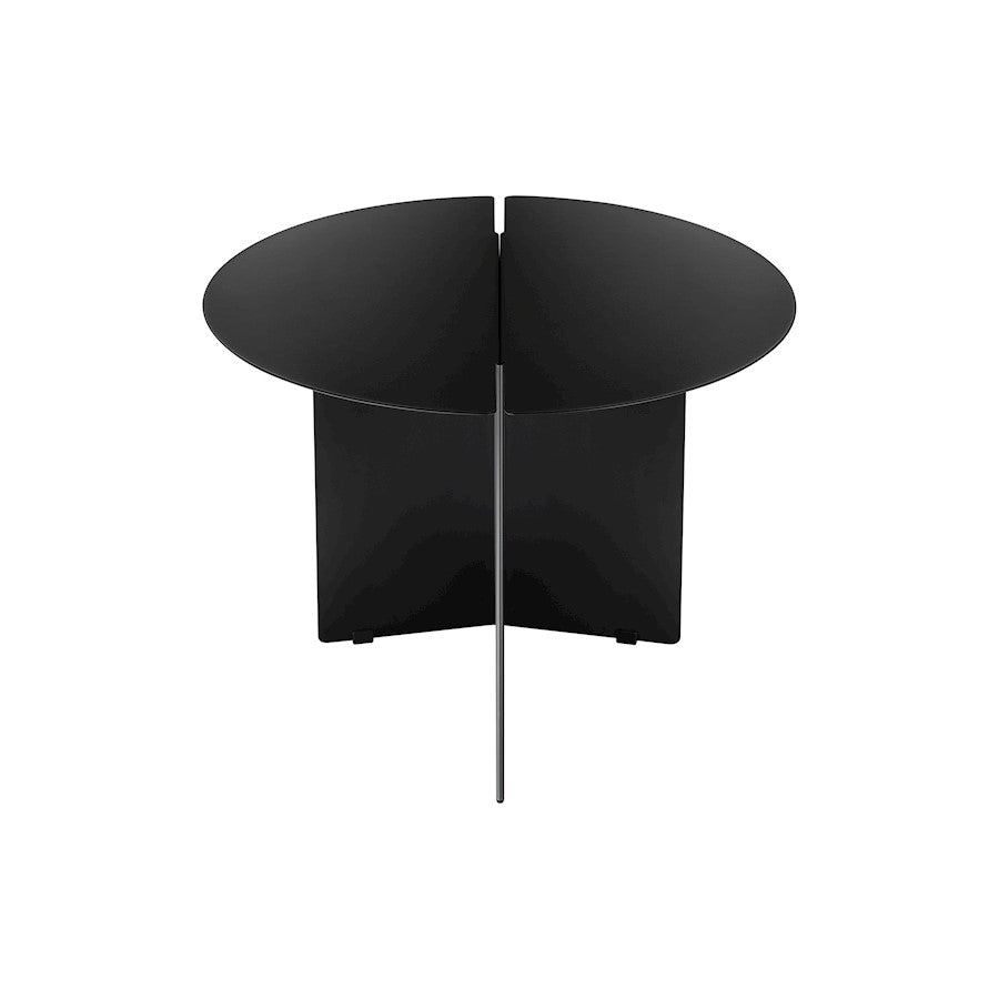 Blomus Oru Steel Side Table, Medium, Black - 66930