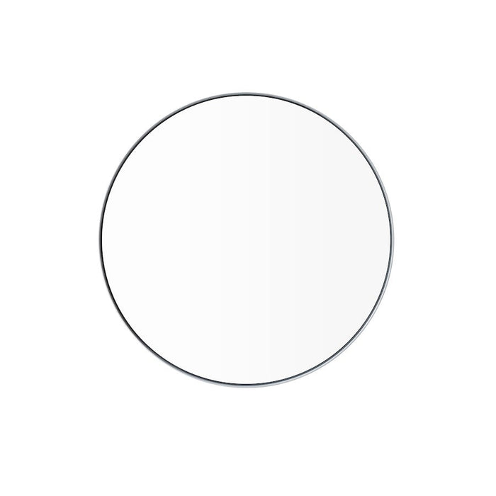 Blomus Rim Round Accent Mirror, Clear/White Rim, 20" - 66934