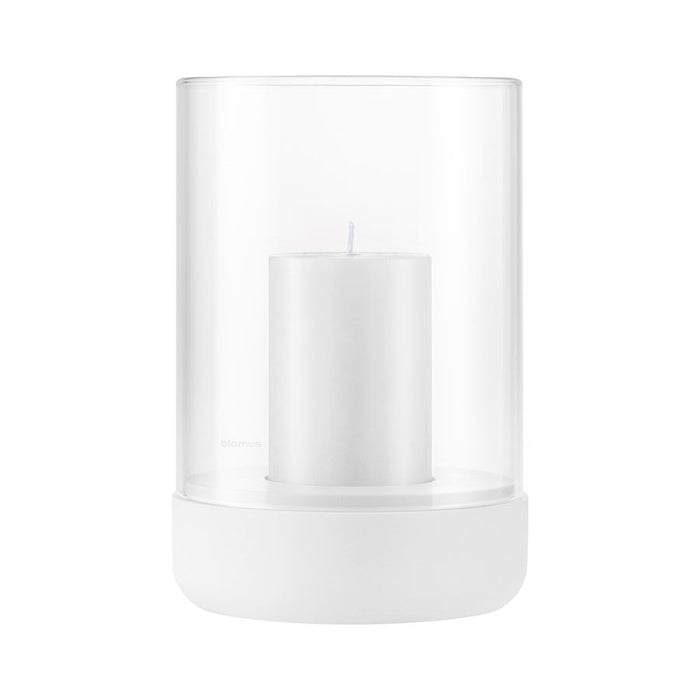 Blomus Calma Hurricane Large Lamp, Lily White - 66948