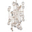 Corbett Lighting Majorette 24 Lt Chandelier, Silver/Chrome/Seed - 241-024-SL-PC