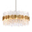 Corbett Lighting Ciro 8 Light Chandelier, Silver Stainless/Clear - 256-48-WSL