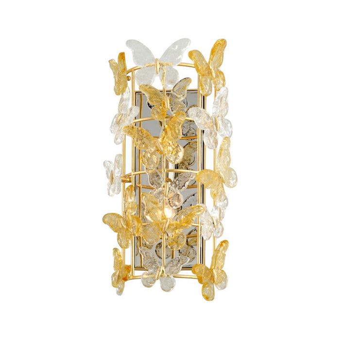 Corbett Lighting Milan 2 Light Wall Sconce, Gold Leaf - 279-12-GL