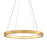 Corbett Lighting Jasmine 1 Light Chandelier, Gold Leaf - 284-42-GL