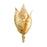 Corbett Lighting Tropicale 1 Lt Wall Sconce, Gold Leaf - 296-11-GL