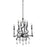 Corbett Lighting Aveline 8 Light Chandelier, Black Silver/Clear - 414-23-BSL