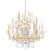 Corbett Lighting Aveline 20 Light Chandelier, Gold Leaf/Clear - 414-48-GL