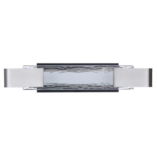 Craftmade Harmony LED Vanity, Flat Black/Polished Nickel - 11924FBPLN-LED