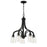 Craftmade Grace 5 Light Down Chandelier, Espresso - 41915-ESP-CS