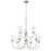 Craftmade Gwyneth 9 Light Chandelier, Brushed Polished Nickel - 50429-BNK