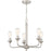 Craftmade Bridgestone 5 Light Chandelier, Brushed Polished Nickel - 53025-BNK