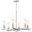 Craftmade Chicago 6 Light Chandelier, Brushed Polished Nickel - 53126-BNK