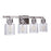 Craftmade Foxwood 4 Light Vanity, Brushed Polished Nickel - 53604-BNK