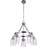 Craftmade Foxwood 5 Light Chandelier, Brushed Polished Nickel - 53625-BNK