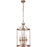 Craftmade Marlowe 4 Light Foyer Pendant, Satin Brass - 53734-SB