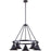 Craftmade Union 5 Light Outdoor Chandelier, Oiled Bronze Gilded - 54025-OBG