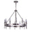 Craftmade Larrson 12 Light Chandelier, Nickel - 54312-BNK