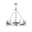 Craftmade Larrson 14 Light Chandelier, Nickel - 54314-BNK