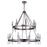 Craftmade Larrson 18 Light Chandelier, Nickel - 54318-BNK